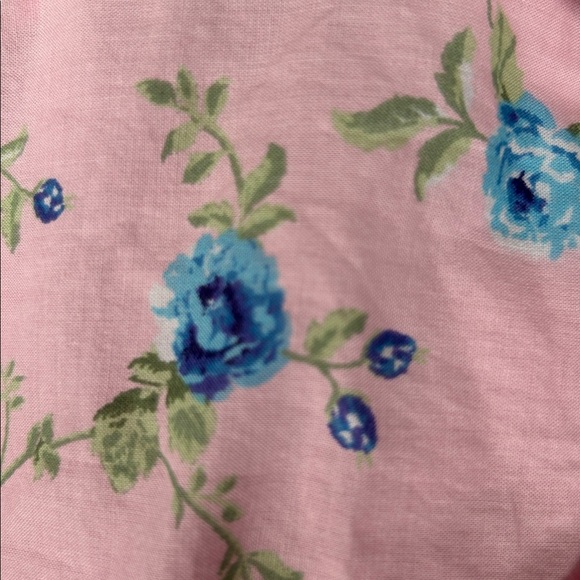 LoveShackFancy x Target Esme Dress Pink Floral Excellent Size XS - Picture 7 of 9